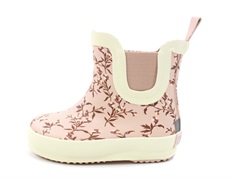CeLaVi peach whip rubber boot short flowers